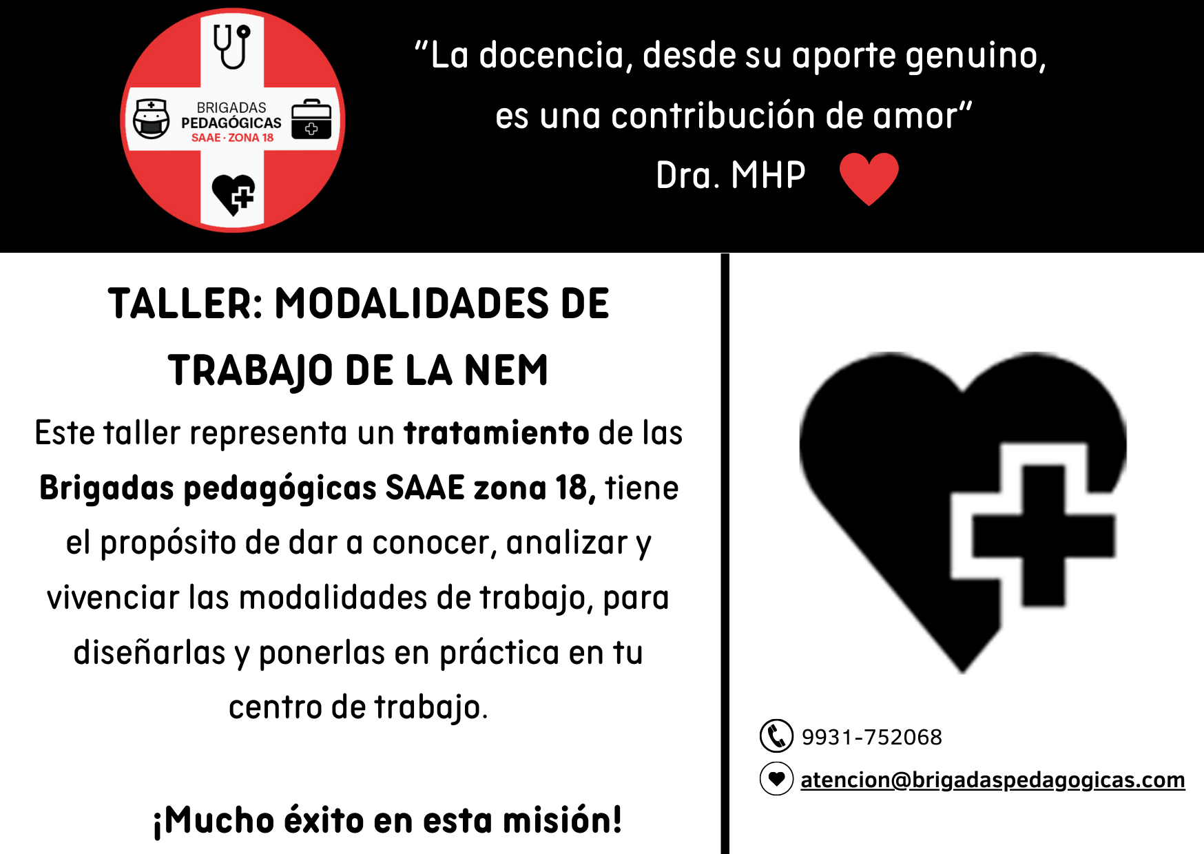 Intención de talleres SAAE Zona 18